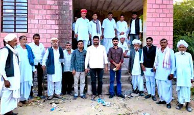 नैहड़ क्षेत्र में नवसृजित ग्राम पंचायत वेड़िया का शुभारंभ